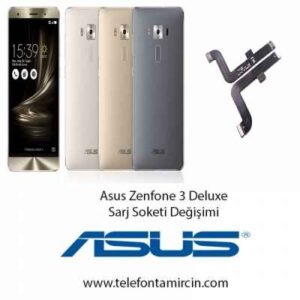 Asus Zenfone 3 Deluxe Sarj Soket Değişimi
