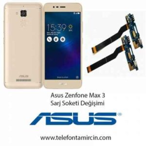 Asus Zenfone Max 3 Sarj Soket Değişimi