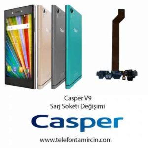 Casper V9 Sarj Soketi Değişimi