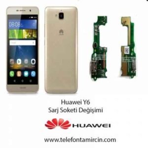 Huawei Y6 Sarj Soketi Değişimi