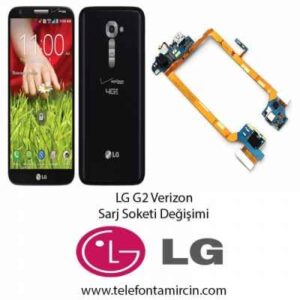 LG G2 Verizon Sarj Soket Değişimi