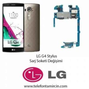 LG G4 Stylus Sarj Soket Değişimi