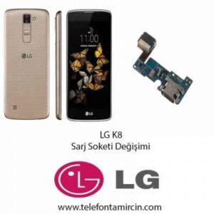 LG K8 Sarj Soket Değişimi