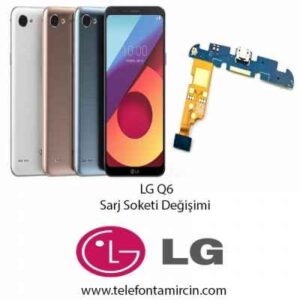 LG Q6 Sarj Soket Değişimi