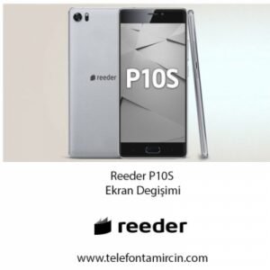 Reeder P10 S Ekran Değişimi