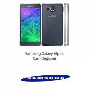 Samsung Galaxy Alpha Cam Değişimi