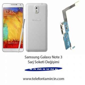 Samsung Galaxy Note 3 Sarj Soket Değişimi