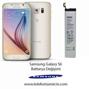 Samsung S6 Pil Değişimi