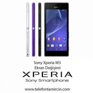 Sony Xperia M3 Ekran Değişimi