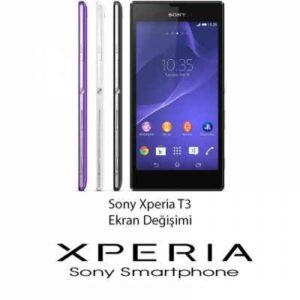 Sony Xperia T3 Ekran Değişimi