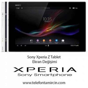 Sony Xperia Z Tablet Ekran Değişimi