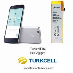 Turkcell T60 Pil Değişimi