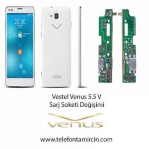 Vestel Venus 5.5 V Sarj Soketi Değişimi