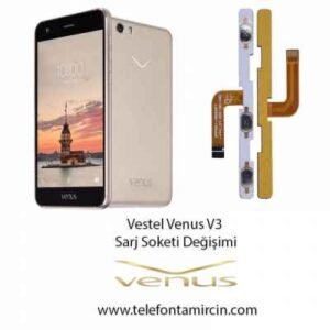 Vestel Venus V3 Sarj Soketi Değişimi